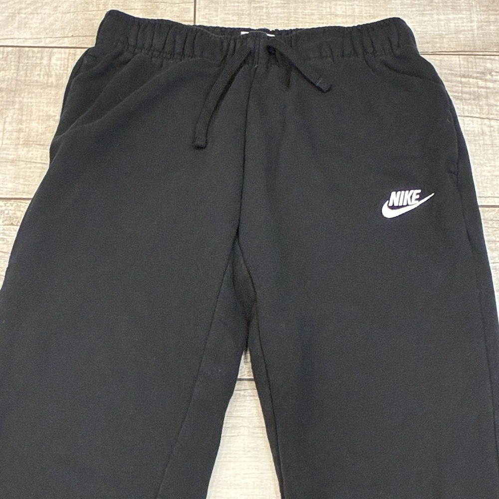 Nike Sportswear Club Fleece Mid Rise Joggers Womens Size XS Black  DQ5191-010 - Picture 2 of 8